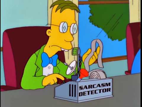 Detector de sarcasmo de Los Simpsons